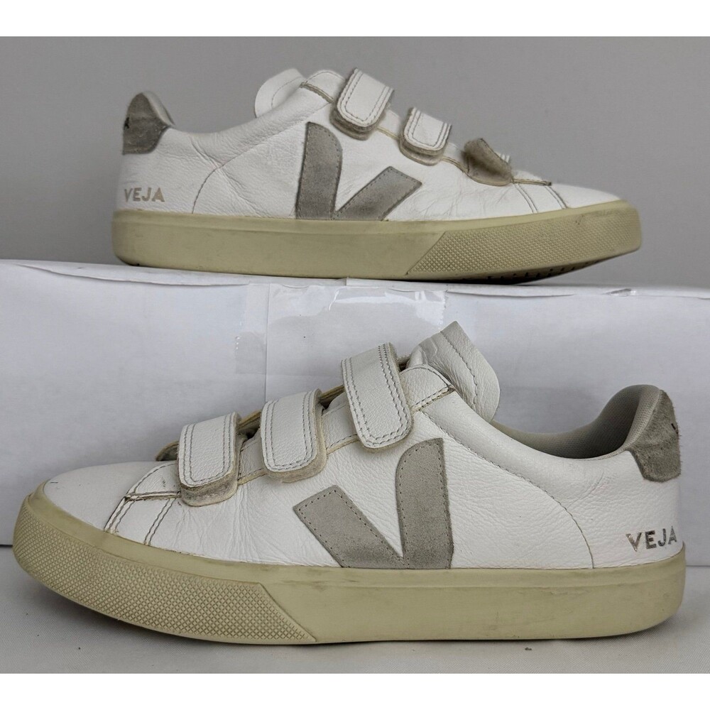 Veja Recife Chromefree Suede Triple Strap Fasten Sneaker Women’s Size 10